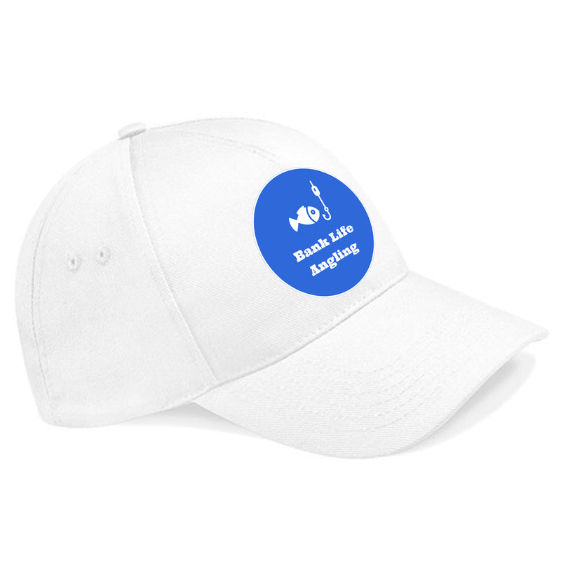 Bank Life Angling BC015 5-Panel White Cap