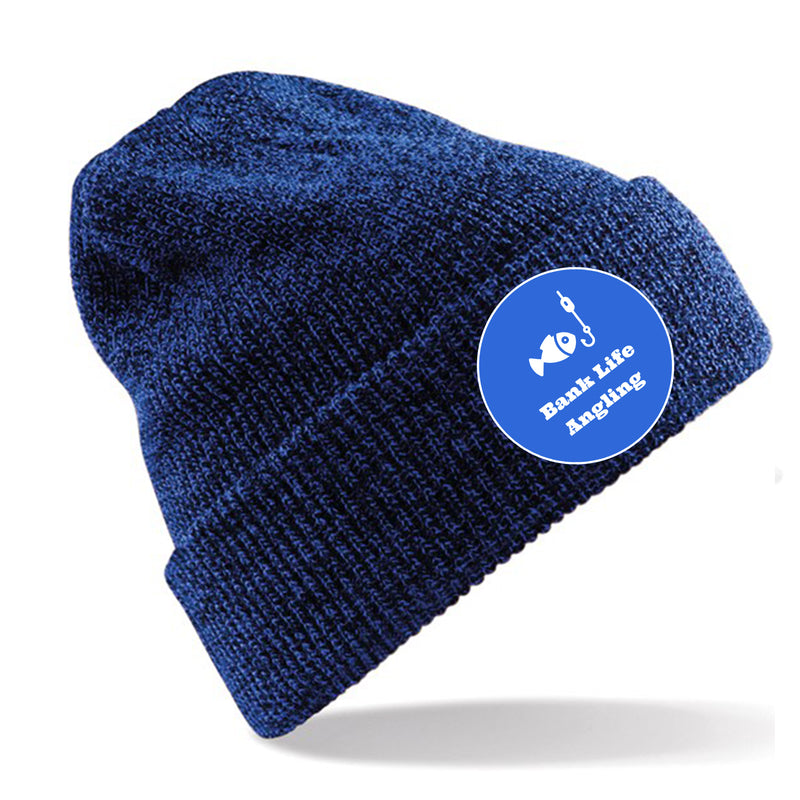 Bank Life Angling Blue BC425 Beanie Hat