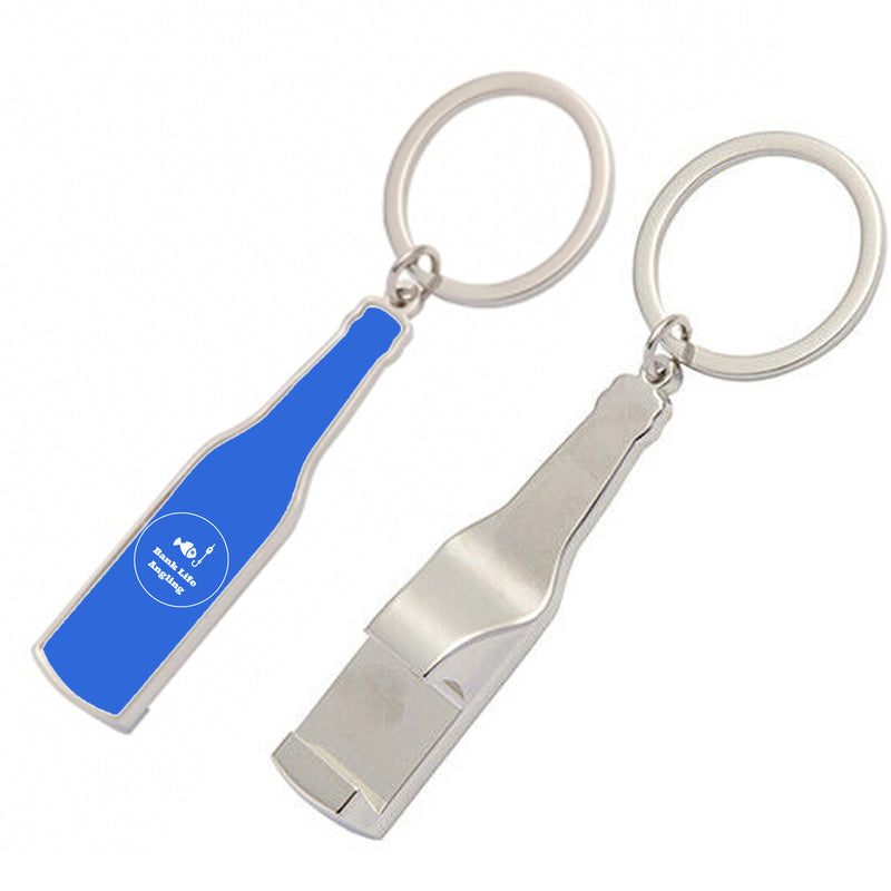 Bank Life Angling Bottle Keyring