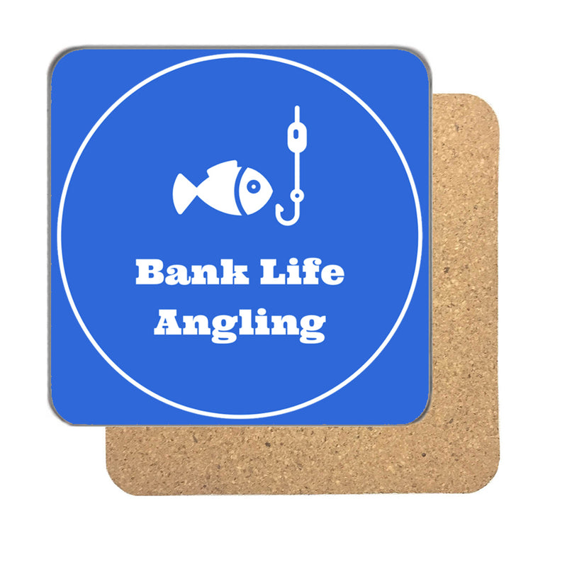 Bank Life Angling Drinks Coaster