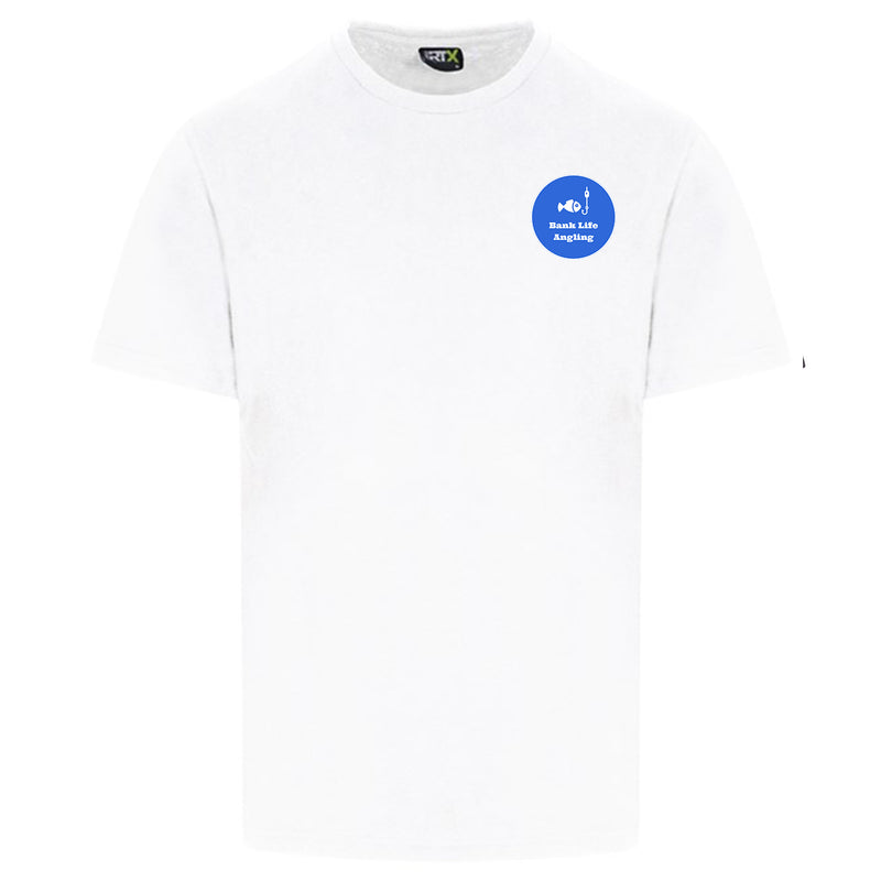Bank Life Angling RX151 White T-Shirt