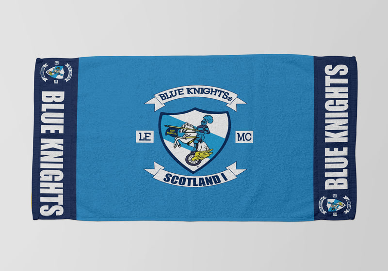 Blue Knights Scotland Bath Towel