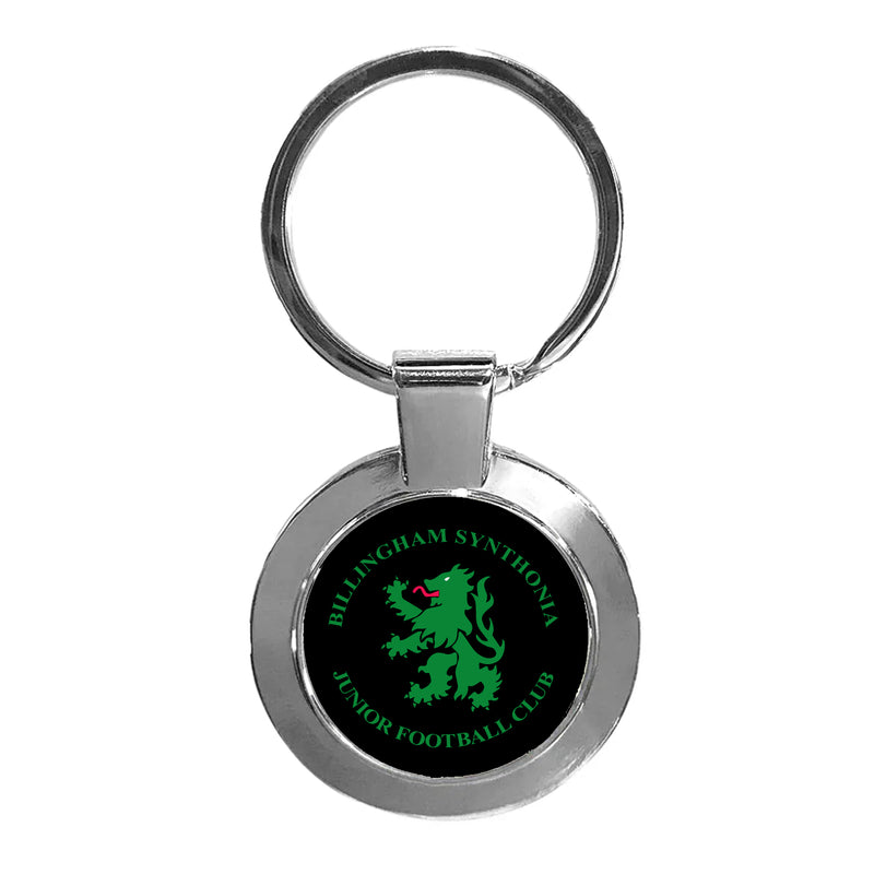 Billingham Synthonia Juniors Circle Keyring