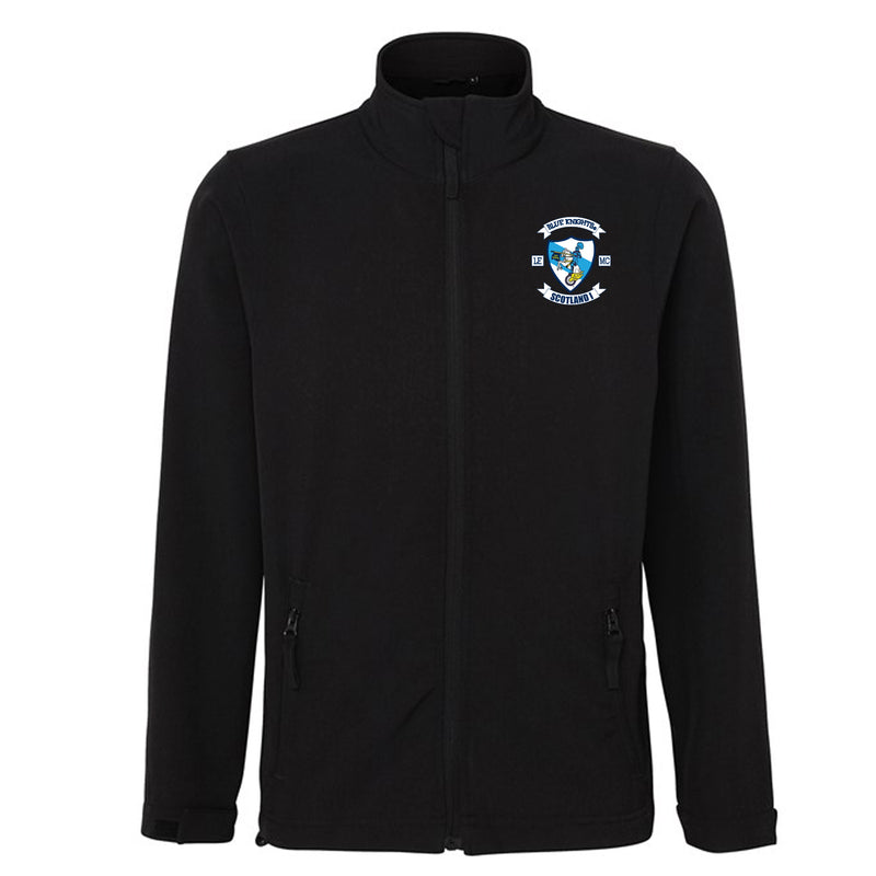 Blue Knights Scotland RX500 Black Soft Shell Jacket