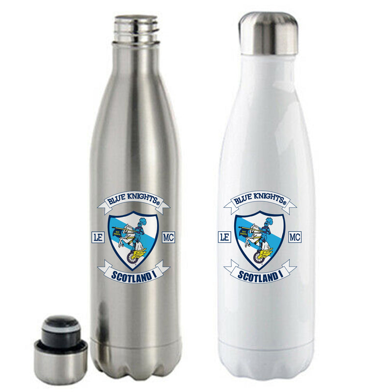 Blue Knights Scotland Stainless Steel Flask