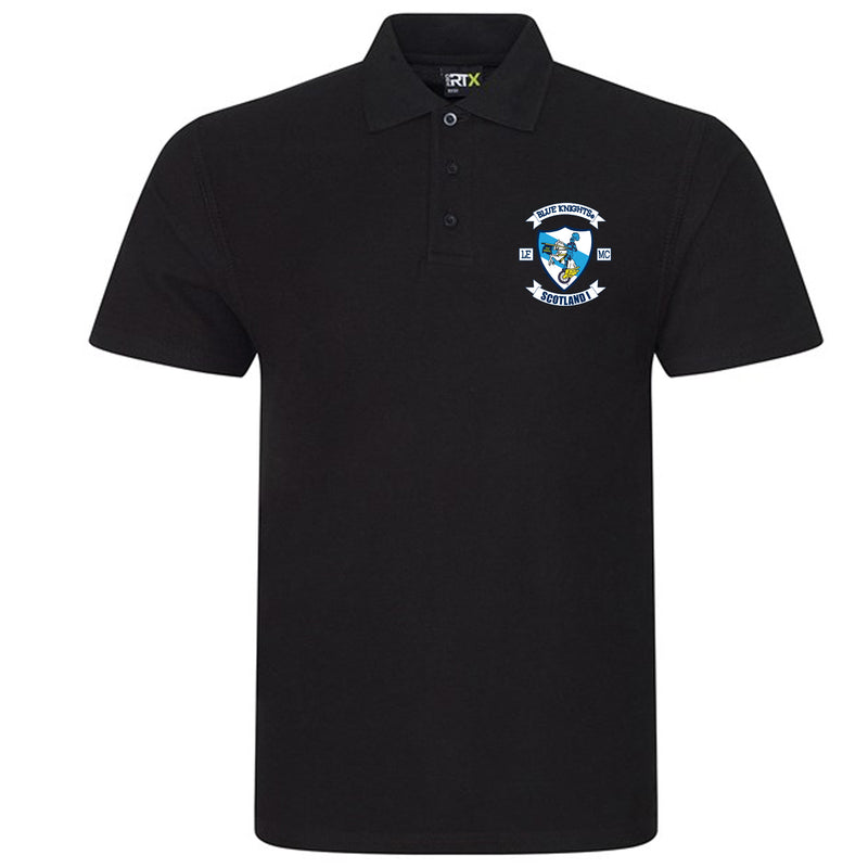 Blue Knights Scotland RX101 Black Polo