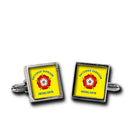 Catterick Garrison Yellow Cufflinks