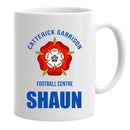 Catterick Garrison FC Personalised Mug