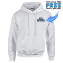 GD057 Guildan Workwear Printed Hoody - Personalised Work Hoodie