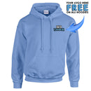 GD057 Guildan Workwear Printed Hoody - Personalised Work Hoodie