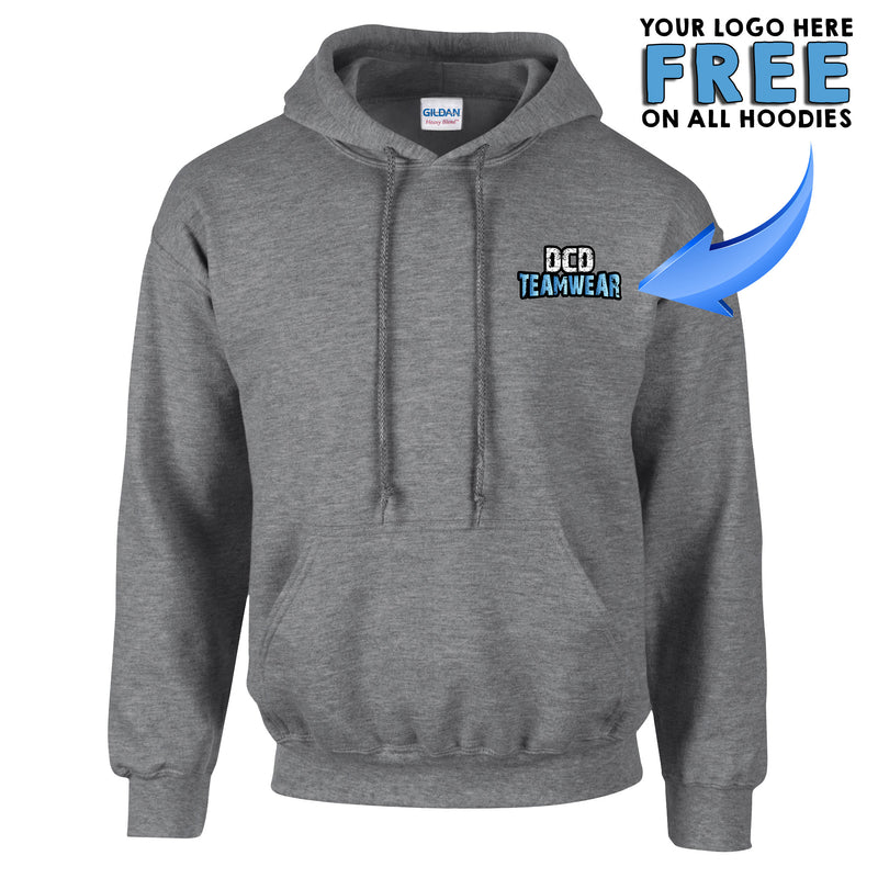 GD057 Guildan Workwear Printed Hoody - Personalised Work Hoodie