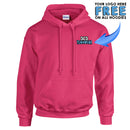 GD057 Guildan Workwear Printed Hoody - Personalised Work Hoodie