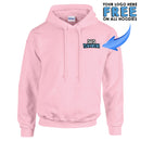 GD057 Guildan Workwear Printed Hoody - Personalised Work Hoodie