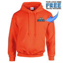 GD057 Guildan Workwear Printed Hoody - Personalised Work Hoodie