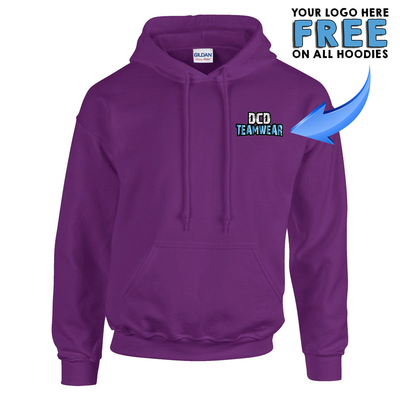 GD057 Guildan Workwear Printed Hoody - Personalised Work Hoodie