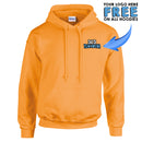 GD057 Guildan Workwear Printed Hoody - Personalised Work Hoodie