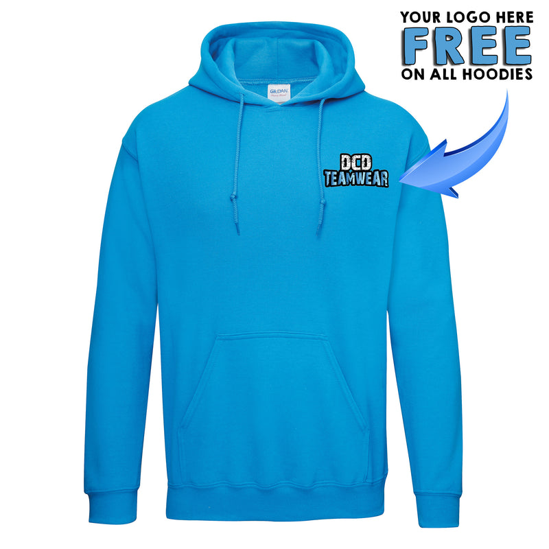 GD057 Guildan Workwear Printed Hoody - Personalised Work Hoodie