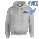 GD057 Guildan Workwear Printed Hoody - Personalised Work Hoodie