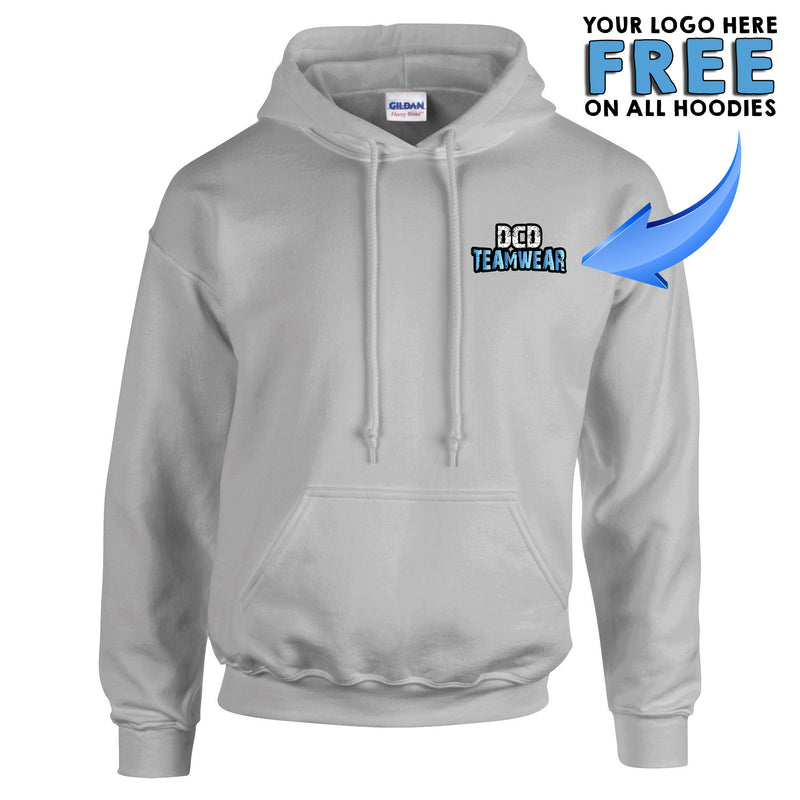 GD057 Guildan Workwear Printed Hoody - Personalised Work Hoodie