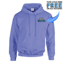 GD057 Guildan Workwear Printed Hoody - Personalised Work Hoodie