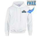 GD057 Guildan Workwear Printed Hoody - Personalised Work Hoodie