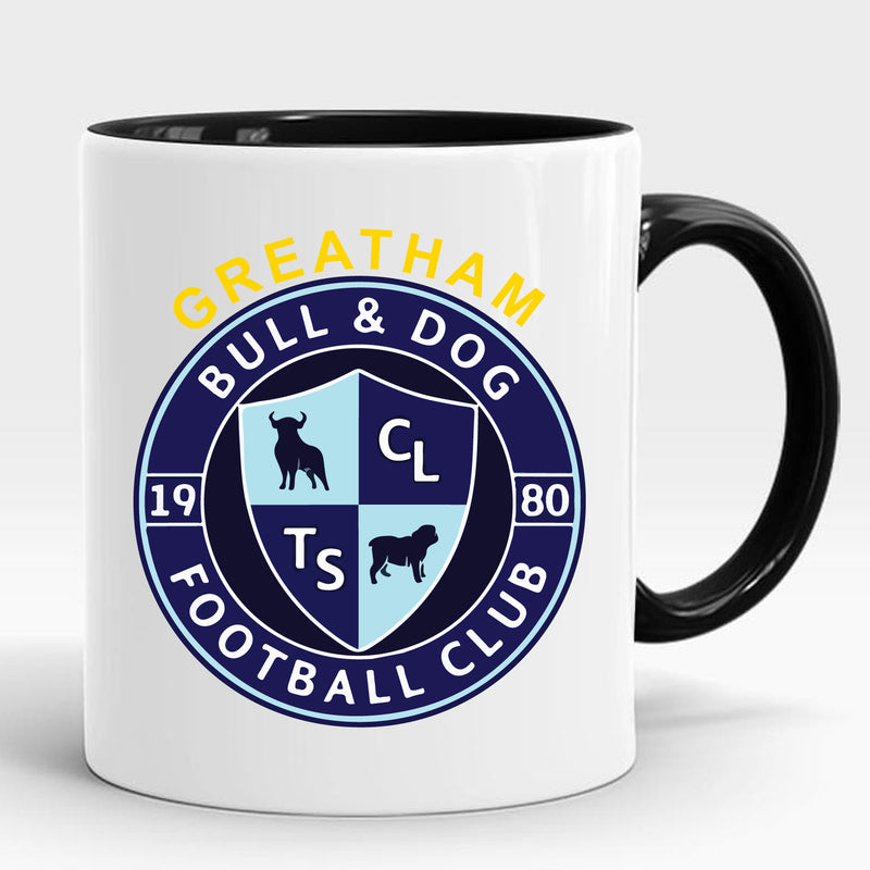 Greatham Bull & Dog Personalised Gift Mug