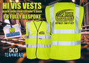 Personalised Hi Vis Vests - Your Custom Logo