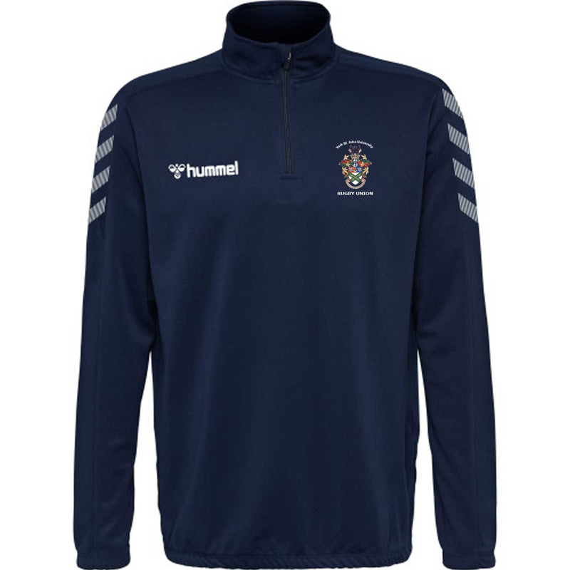 York St John University ELITE HALF ZIP SWEATER - RUGBY UNION MENS