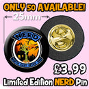 NERD Halloween Pin Badge