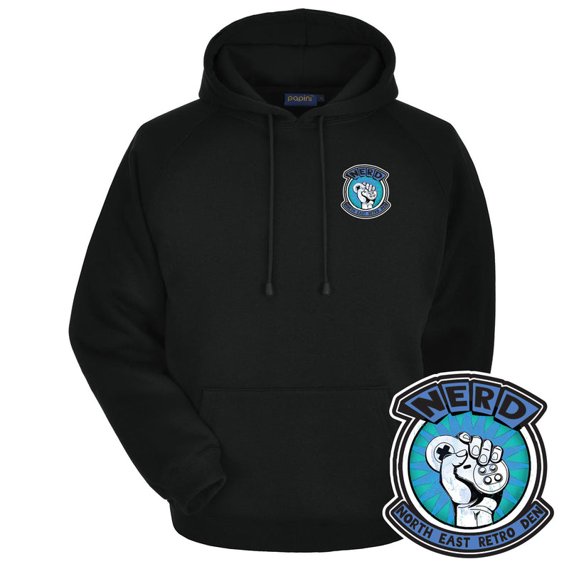 Official NERD Mega Man 5 Black Hoody