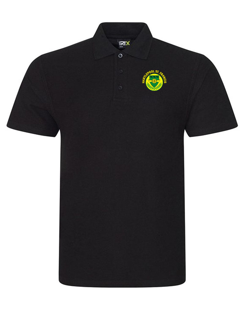 St Francis RX101 Coaches Black Polo - ADULTS