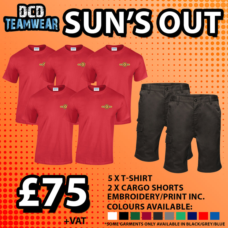 Suns Out Guns Out DCD Teamwear Workwear Bundle