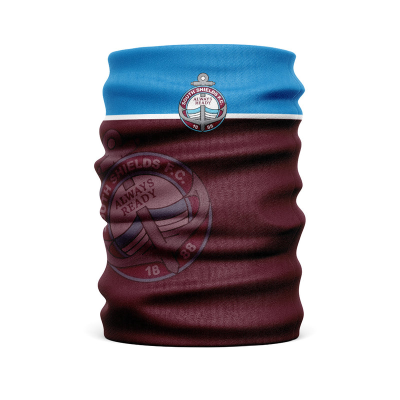 South Shields FC  -  Team Club Snood Club Colours Multi