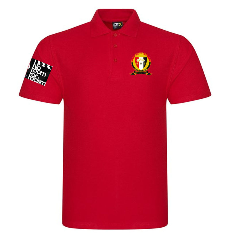 Stokesley FC RX101 Red Polo - Adult