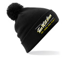 Tan Hill Inn BC426 Black Bobble Hat