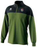 Seaton Carew FC Coaches Leisure Blake 1/2 Zip Top - ADULTS Military Green/Black
