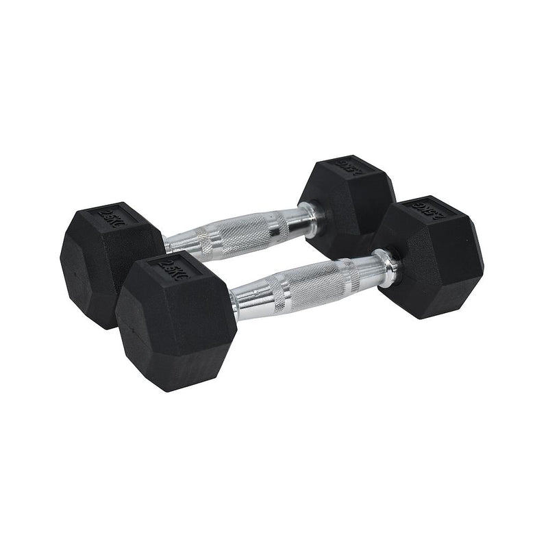 Urban Fitness PRO Hex Dumbbell - Rubber Coated (Pair)