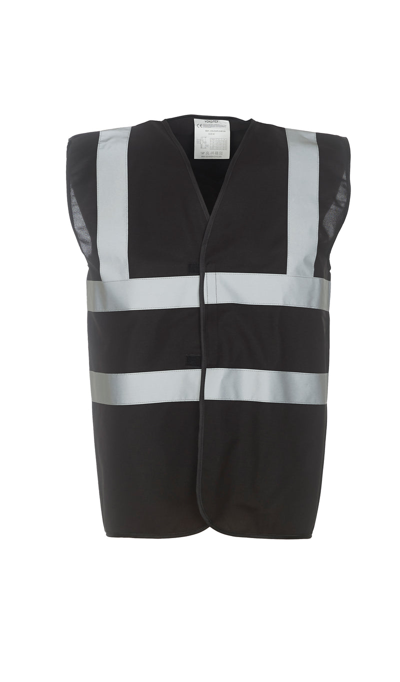 Hi-vis 2-band-and-braces waistcoat (HVW100) - Your Custom Logo