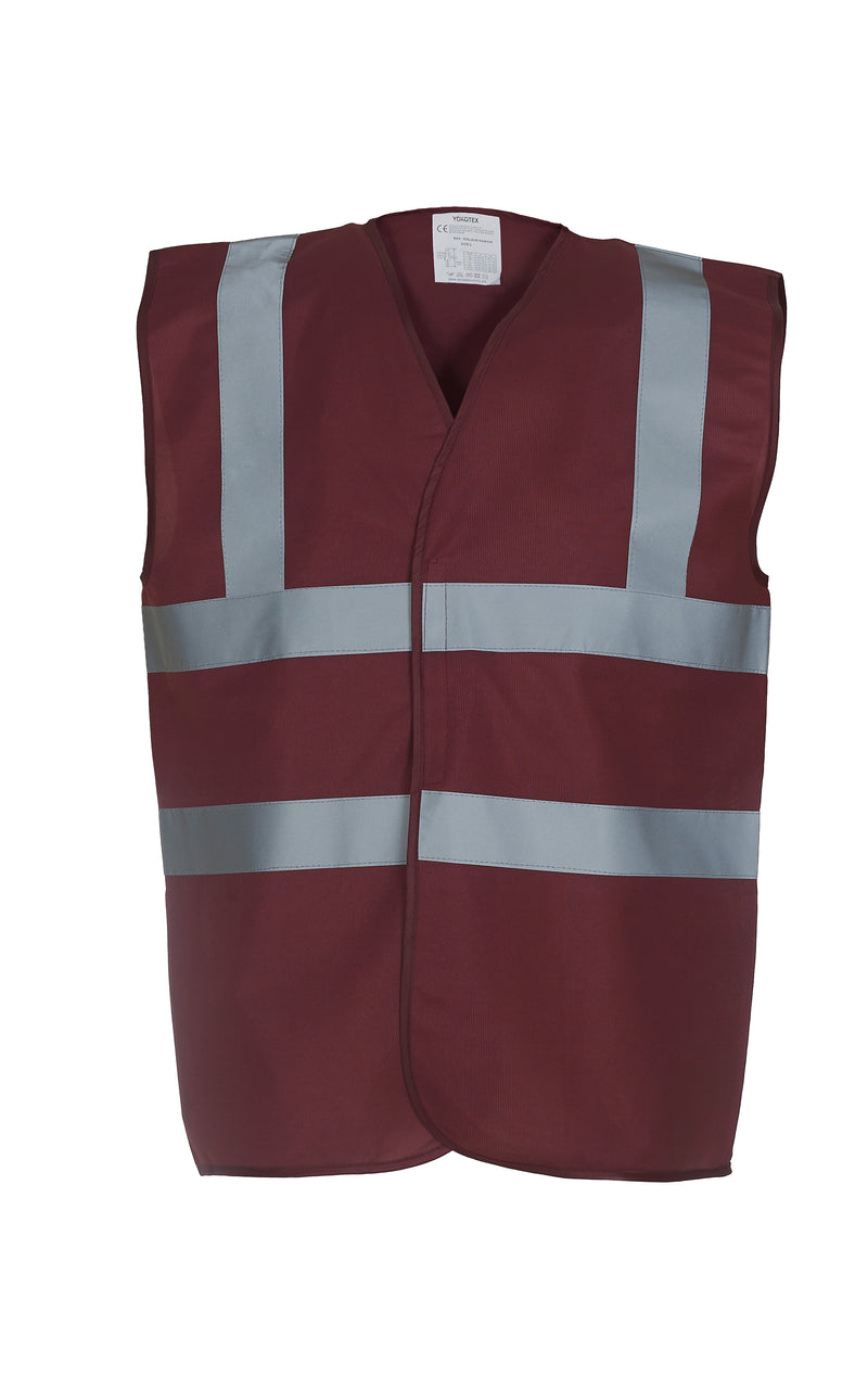 Hi-vis 2-band-and-braces waistcoat (HVW100) - Your Custom Logo