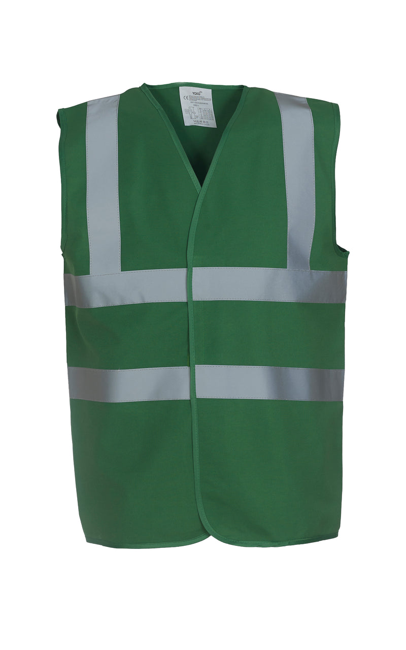 Hi-vis 2-band-and-braces waistcoat (HVW100) - Your Custom Logo