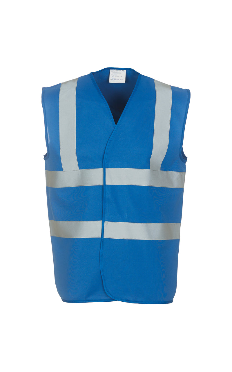 Hi-vis 2-band-and-braces waistcoat (HVW100) - Your Custom Logo