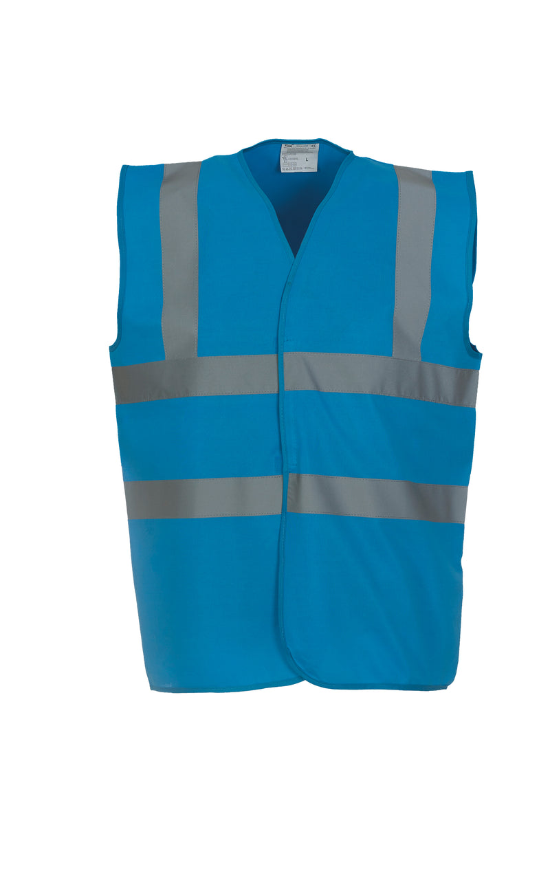 Hi-vis 2-band-and-braces waistcoat (HVW100) - Your Custom Logo