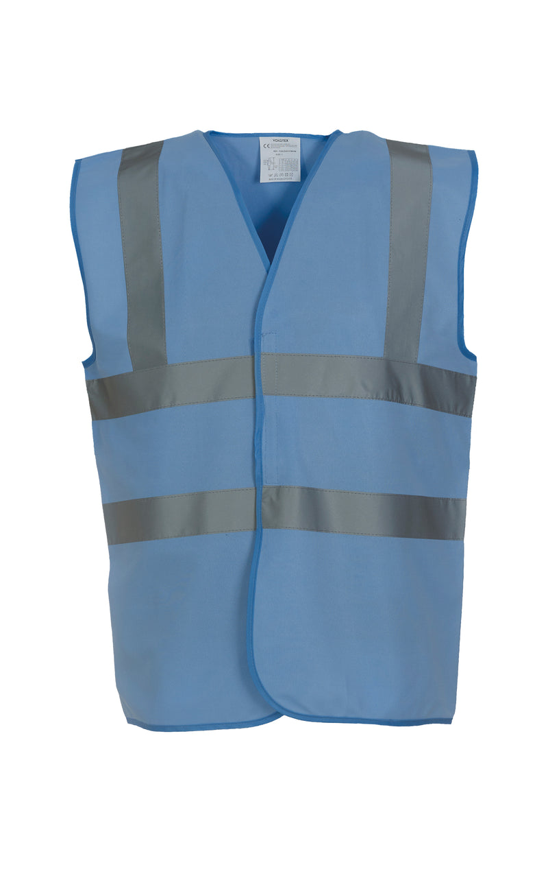 Hi-vis 2-band-and-braces waistcoat (HVW100) - Your Custom Logo