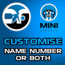 DF Coaching Custom Numbers and Initials