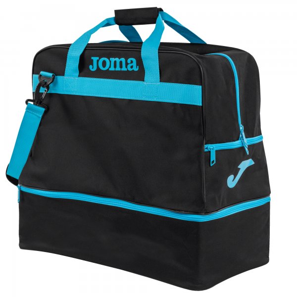 Joma Bag Training Iii Black-Fluor Turquoise -Large