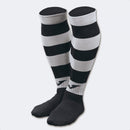 Football Socks Zebra Ii Black-White -Pack 4-