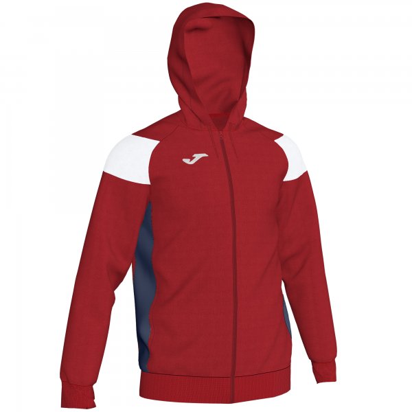 Joma Jacket Hoodie Poly Crew III - Adult