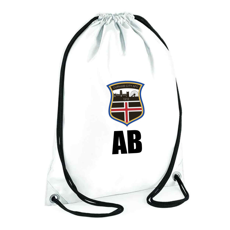 Official Durham AFC BG005 Gymsac Black