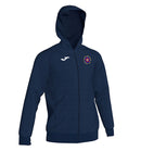 Wittering Harriers Junior Navy Zip Hooded Track Jacket