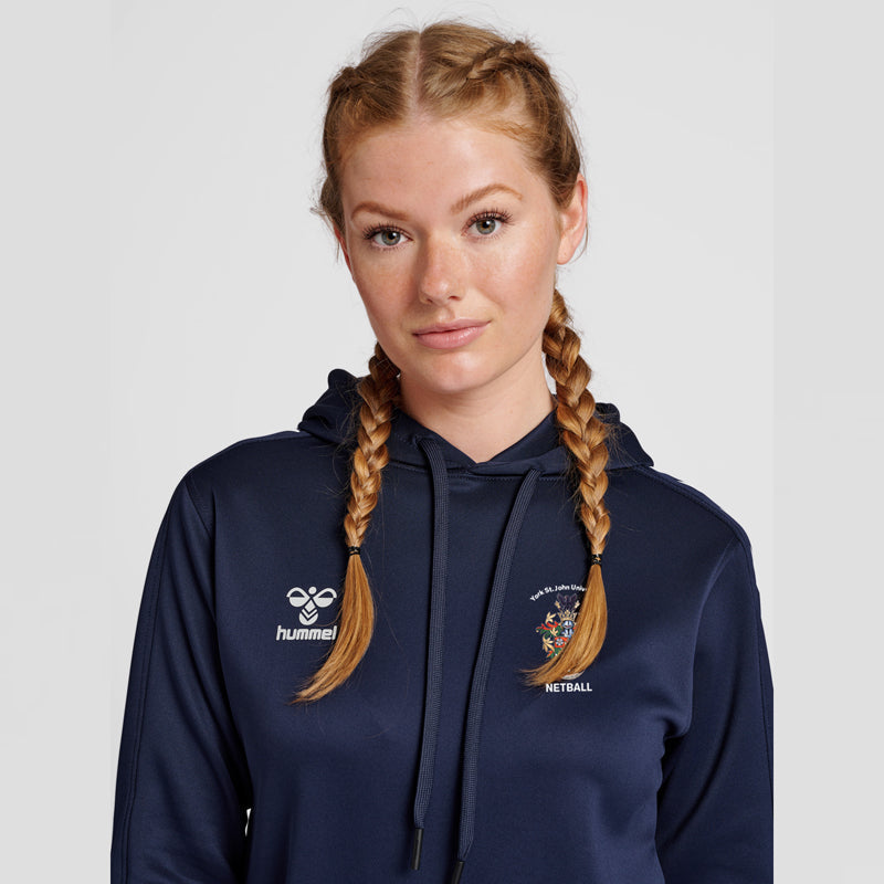 York St John University POLY SWEAT HOODIE - Netball Hoodie